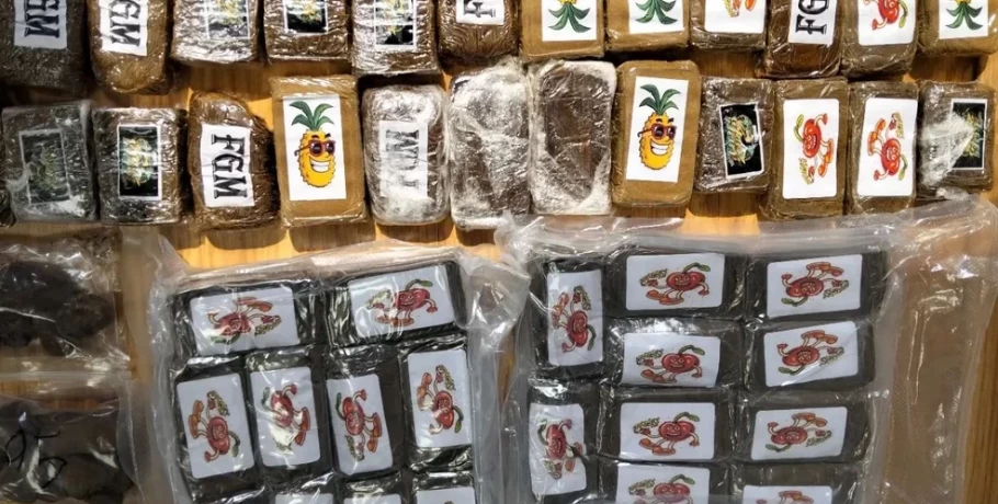 Εξαρθρώθηκε εγκληματική οργάνωση με 11 είδη ναρκωτικών – Τα έκρυβαν σε χυμούς και συσκευασίες τροφίμων