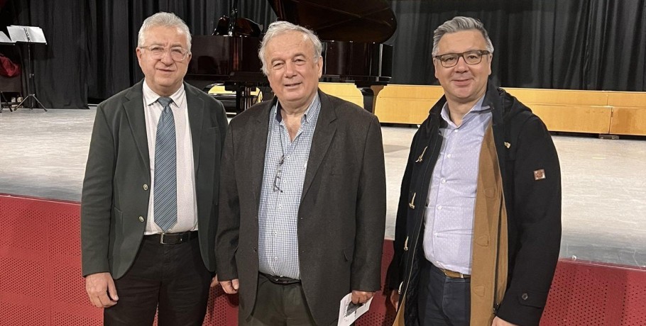 Πασχάλογλου και Κουτούδης στη συναυλία του Μουσικού Σχολείου Γιαννιτσών