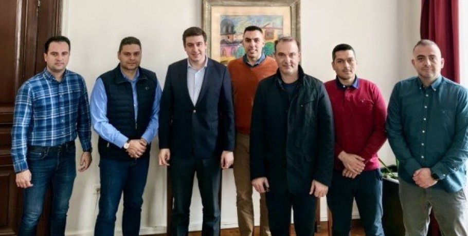 Συνάντηση της Ένωσης Αξιωματικών Ελληνικής Αστυνομίας Κεντρικής Μακεδονίας με τον Συντονιστή του Γραφείου του Πρωθυπουργού στη Θεσσαλονίκη