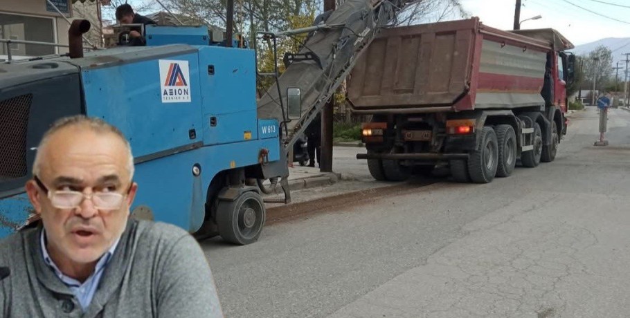 Συνεχίζονται οι εργασίες καθαρισμού και προετοιμασίας στον δρόμο του Κέντρου Υγείας Αριδαίας για την αποκατάσταση του δικτύου ύδρευσης