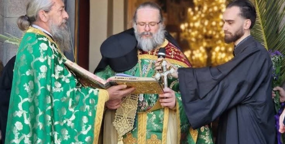 Εορτασμός της Κυριακής των Βαΐων στον Ιερό Ναό Αγίου Στεφάνου Σκύδρας