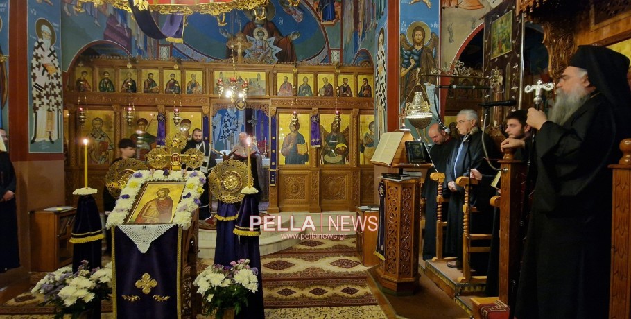Κατανυκτική η Ακολουθία του Νυμφίου στον Ιερό Ναό Αγίου Δημητρίου Προμάχων