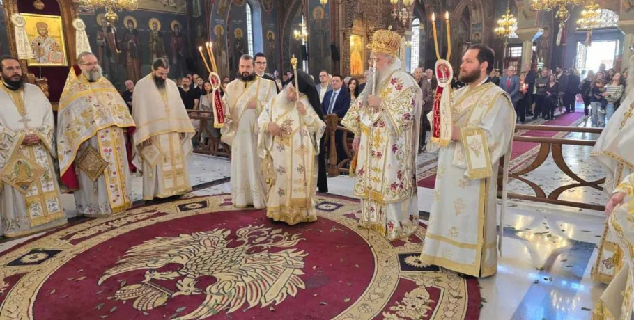 Εσπερινός της Αγάπης στον Ιερό Καθεδρικό Ναό Αγίας Σκέπης στην Έδεσσα