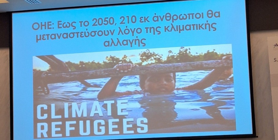 Νίκος Παρούτογλου: «Η κλιματική αλλαγή έρχεται, πρέπει να είμαστε έτοιμοι»