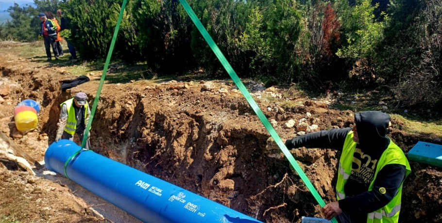 Με όδευση επτά χιλιομέτρων ο νέος υδροδοτικός αγωγός του πολεοδομικού συγκροτήματος Κιλκίς