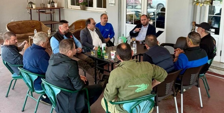 Ο Λάκης Βασιλειάδης σε Μάνδαλο, Άνυδρο, Καλή, Προφήτη Ηλία, Λιποχώρι και Καλύβια: «Όλος ο κλάδος της αγροτικής οικονομίας να μείνει όρθιος σε αυτή τη δύσκολη συγκυρία»