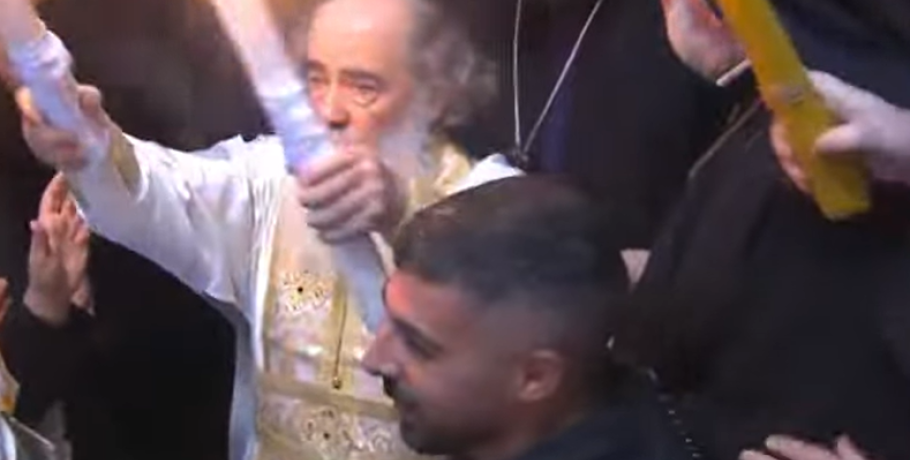 Η Τελετή Αφής του Αγίου Φωτός στα Ιεροσόλυμα (βίντεο)