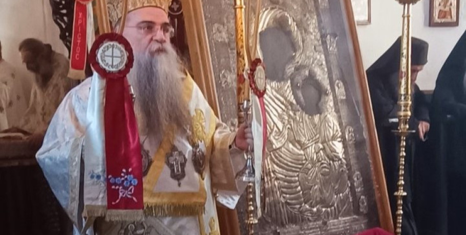 Στην πανηγύρι της Ιβήρων ο Θεοφιλέστατος Επίσκοπος Αλμωπίας Στέφανος