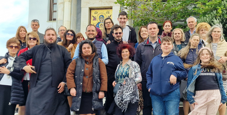 Προσκυνητές από τα Γιαννιτσά στην Ιερά Μονή Αγίας Πελαγίας στην Τήνο