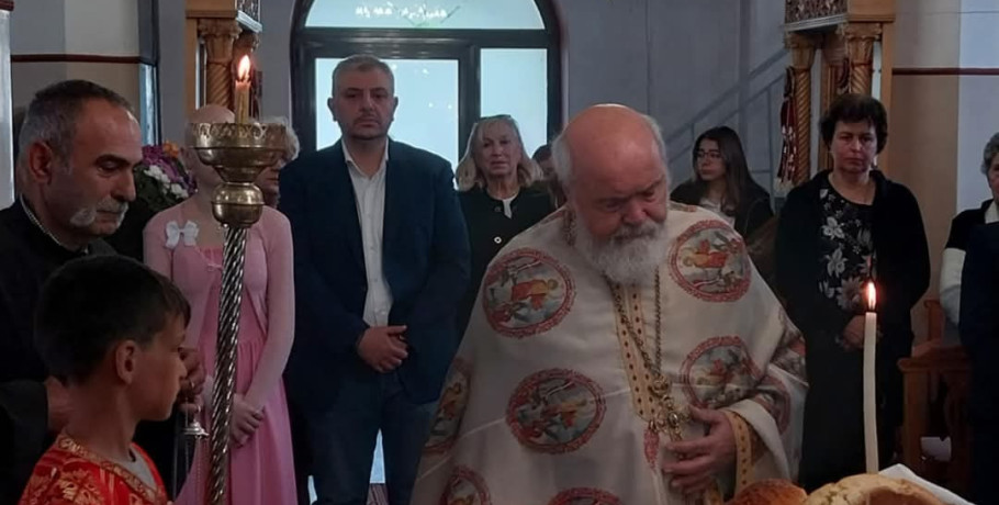 Παρουσία του Δημάρχου Αλμωπίας Νίκου Παρούτογλου στον εορτασμό της Ζωοδόχου Πηγής στο Μοναστηράκι