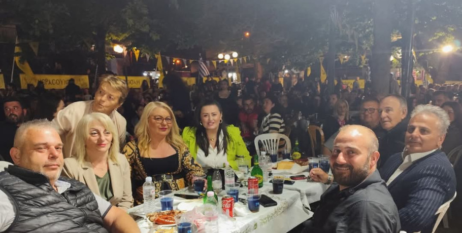 Η Αναστασία Δαρδανελιώτη στα 41α Ζωοδόχεια της Ευξείνου Λέσχης Γιαννιτσών