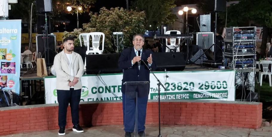 Παρουσία του Ιορδάνη Τζαμτζή στην Ανθοέκθεση Σκύδρας και στα 41α Ζωοδόχεια