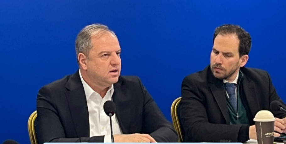 Ο Υφυπουργός Αγροτικής Ανάπτυξης Διονύσης Σταμενίτης στη σύσκεψη αγροτικών φορέων της Νέας Δημοκρατίας