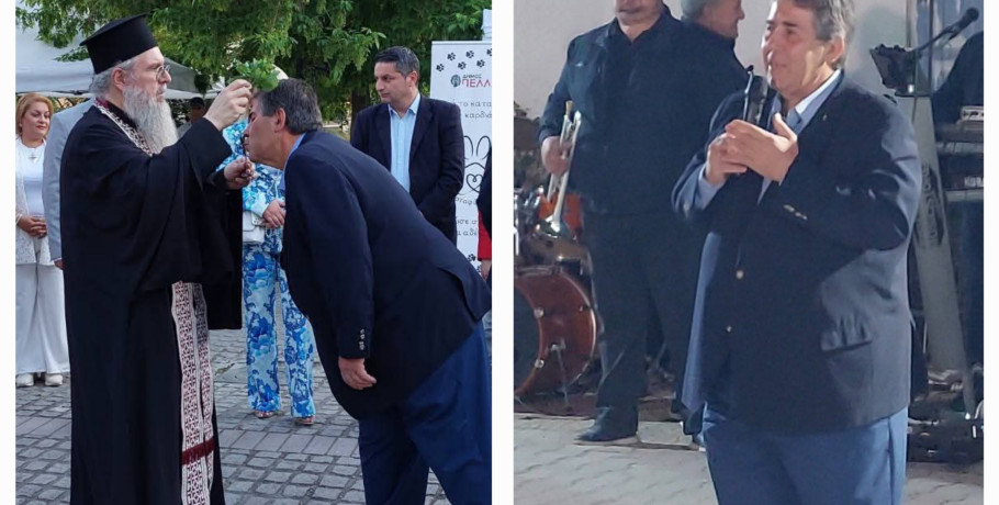 Παρουσία του Ιορδάνη Τζαμτζή στα εγκαίνια της 2ης Γιορτής Λουλουδιών και στις εκδηλώσεις των Γαλατάδων