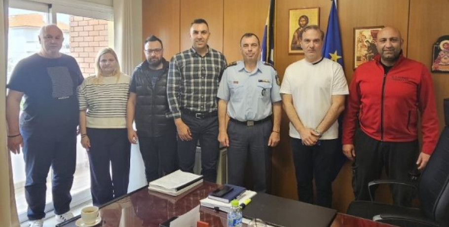 Συνάντηση της Ένωσης Αξιωματικών με τον Διευθυντή της Διεύθυνσης Αστυνομίας Κιλκίς