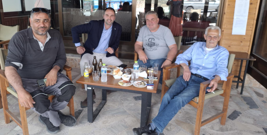 Δέλλιος / Γεροκώστας : Με ευχές στον εορτάζοντα αλλά και συνεργασία σε ότι χρειαστεί