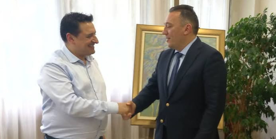 Συνάντηση του Δημάρχου Έδεσσας με τον Υφυπουργό Παιδείας