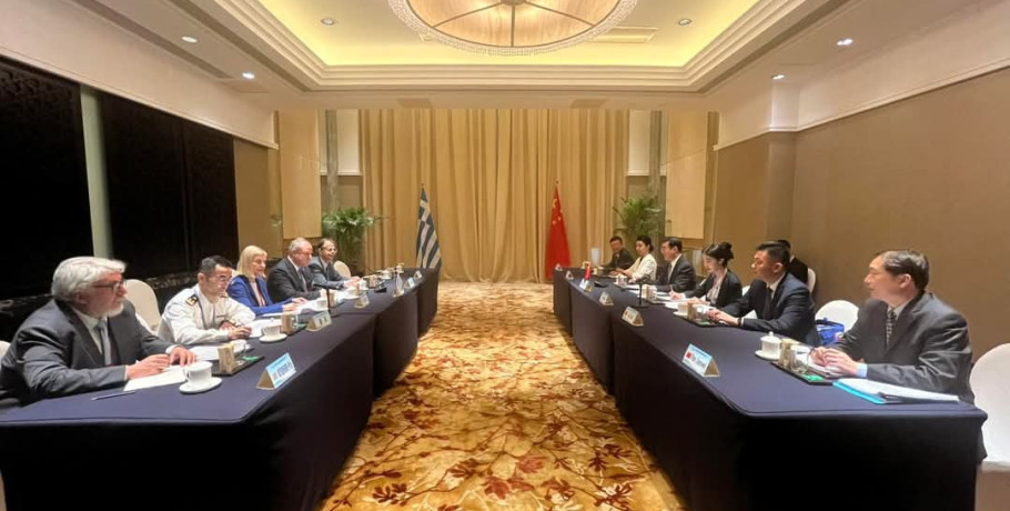 Συνάντηση Διονύση Σταμενίτη με τον Κινέζο Υφυπουργό Zhao Zenglian στο πλαίσιο του 7ου Διαλόγου Κίνας – Κεντρικής & Ανατολικής Ευρώπης