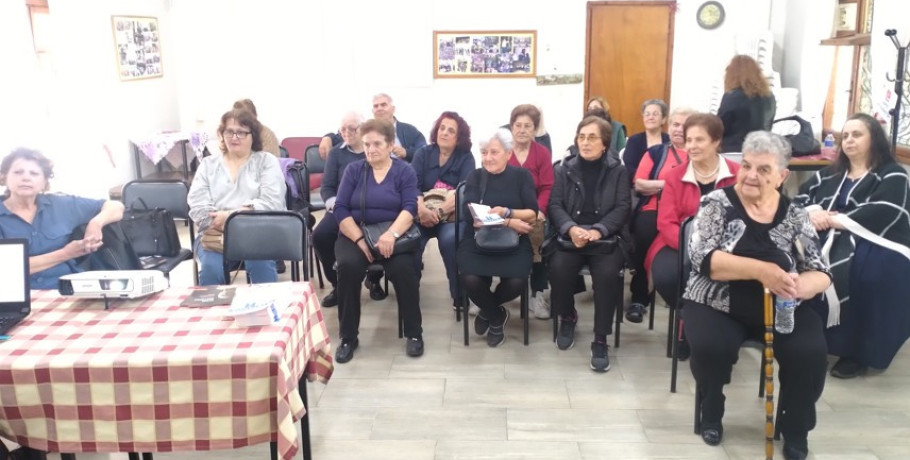 ΚΑΠΗ Σκύδρας: Ενημερωτική ομιλία με θέμα «Εμβόλια στην Τρίτη ηλικία» με ομιλητές τις επισκέπτριες υγείας του κέντρου υγείας Σκύδρας