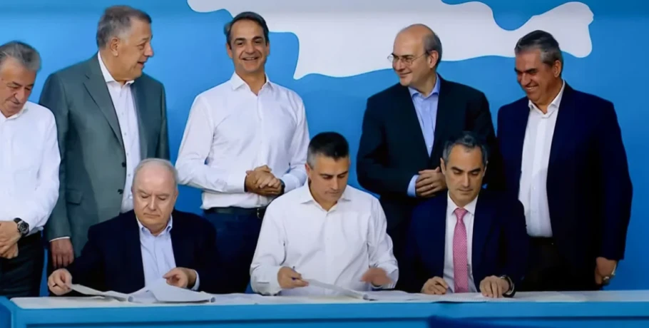 ΒΟΑΚ: Έπεσαν οι υπογραφές για τα 157χλμ. από Ηράκλειο έως Χανιά - Μητσοτάκης: Σπουδαία ημέρα για την Κρήτη