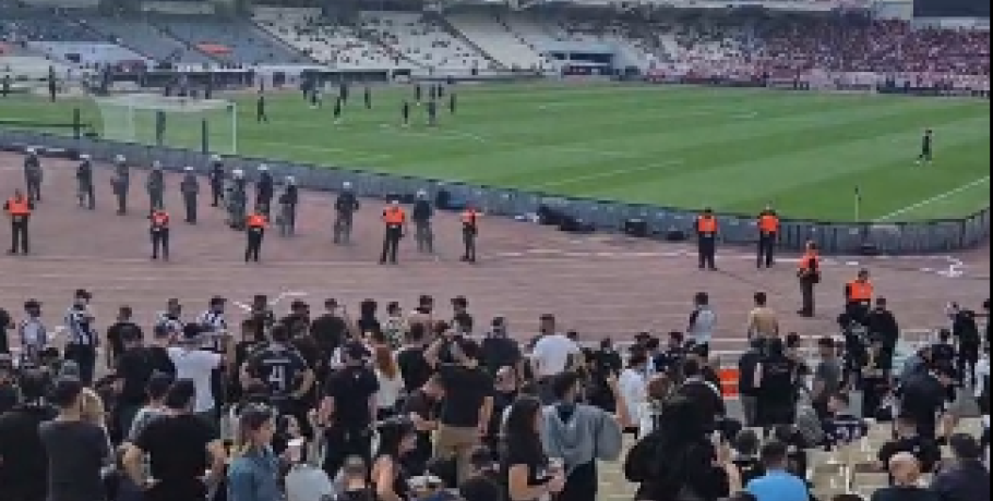 Γιαννιτσά: Κι όμως...υπάρχει εντός γηπέδου Γιαννιτσώτης οπαδός του ΟΦΗ! (video, pic)