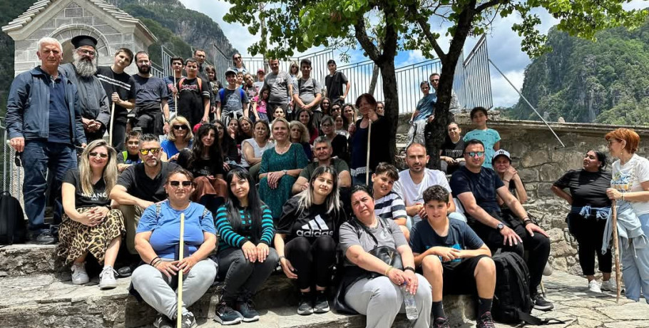 Προσκυνηματική εκδρομή στην Κόνιτσα και στην Ιερά Μονή Παναγίας Στομίου με τον Αντιδήμαρχο Αλμωπίας Γιώργο Χατζηδημητριάδη