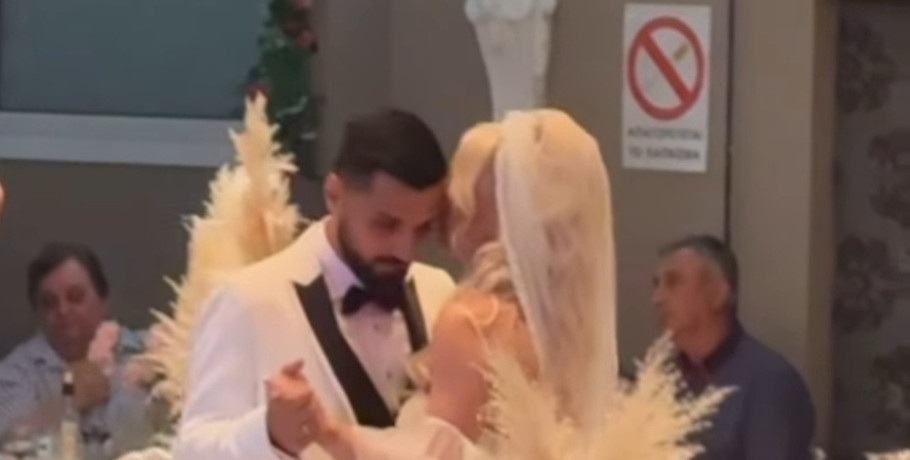Ο Σκυδραίος ποδοσφαιριστής Γρήγορης Κυζιρίδης παντρεύτηκε την αγαπημένη του Τόνια