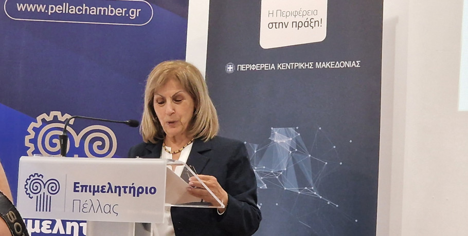 Νανά Αηδονά από την Έδεσσα: «Διπλασιάσαμε τους πόρους – Η Πέλλα είναι η πατρίδα της καρδιάς μου»