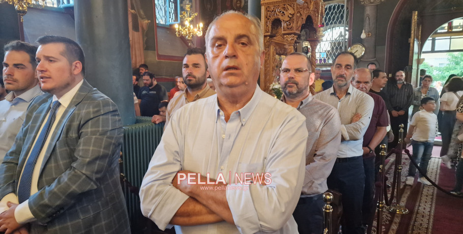 Παρών στον Πανηγυρικό Εσπερινό της Αγίας Τριάδας ο Δημήτρης Γιάννου και η Μαρούλα Κατσαρά-Βλάχου