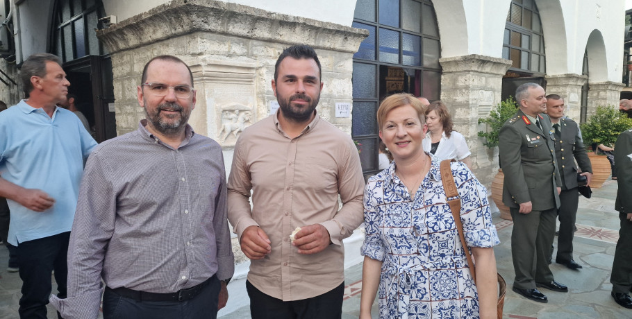 Παρών στον Πανηγυρικό Εσπερινό της Αγίας Τριάδας η «Συνεργασία Ευθύνης»