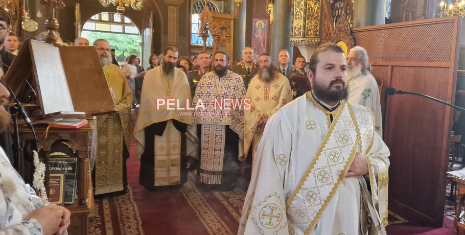 Πανηγυρίζει η ιστορική Μονή της Αγίας Τριάδας στην Έδεσσα