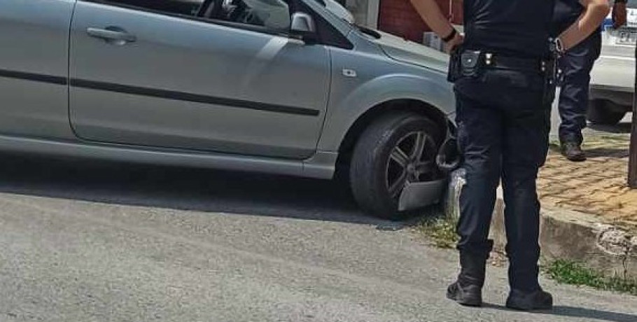 Γιαννιτσά/Ταβουλάρη: Αυτή τη φορά έγινε και...το ανέπαφο τροχαίο!