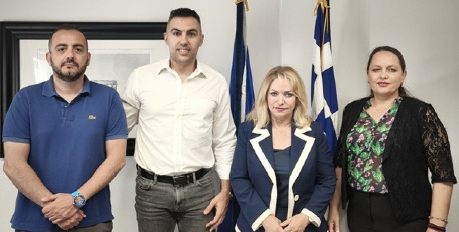 Ένωση Αξιωματικών Ελληνικής Αστυνομίας Κεντρικής Μακεδονίας-Συνάντηση με τη Βουλευτή Πιερίας κα Άννα-Μάνη Παπαδημητρίου