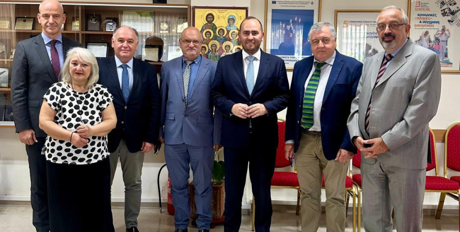 Συνάντηση Λάκη Βασιλειάδη με Εκπροσώπους της Ανώτατης Συνομοσπονδίας Πολυτέκνων Ελλάδος: «Αναγκαία η στήριξη των πολυτέκνων»