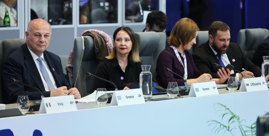 Παρέμβαση του ΥπΑΑΤ Κώστα Τσιάρα στο Άτυπο Συμβούλιο Υπουργών Γεωργίας και Αλιείας στην Βαρσοβία