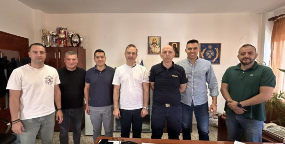 Ένωση Αξιωματικών Ελληνικής Αστυνομίας Κεντρικής Μακεδονίας-Επίσκεψη στη Διεύθυνση Αστυνομικών Επιχειρήσεων Θεσσαλονίκης