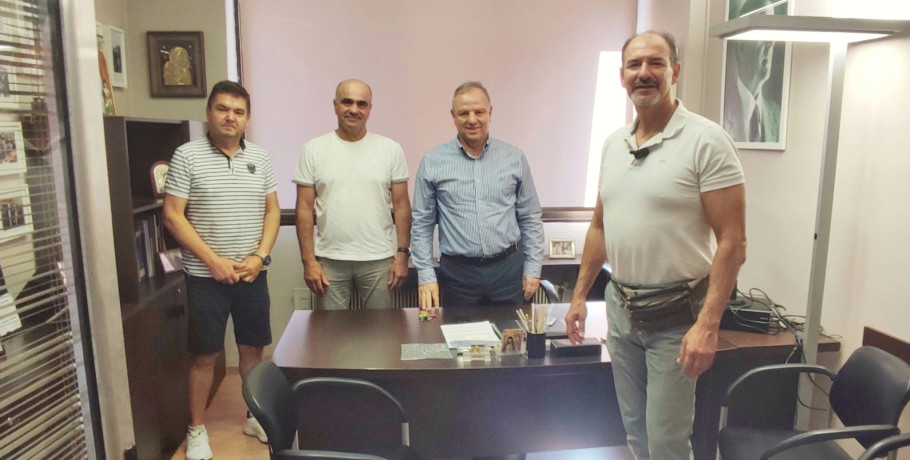 Έδεσσα: Σημαντική συνάντηση του Ορειβατικού Συλλόγου με τον Υφυπουργό Δ. Σταμενίτη