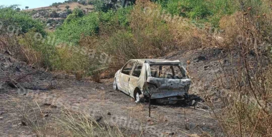 Θρήνος στη Λάρισα: Απανθρακωμένος μέσα στο αυτοκίνητό του βρέθηκε 45χρονος αστυνομικός και πατέρας τριών παιδιών