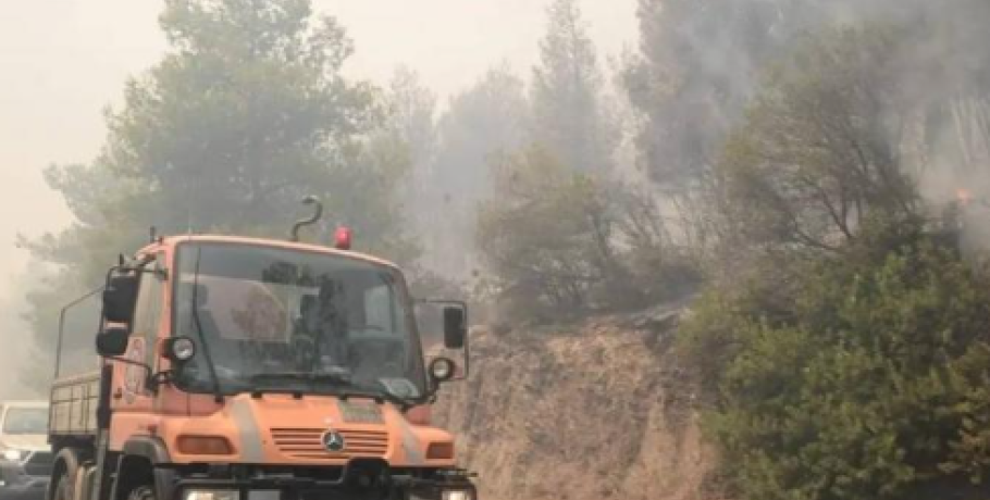 Φωτιά στα Χανιά στην περιοχή Ραπανιανά – Ήχησε το 112