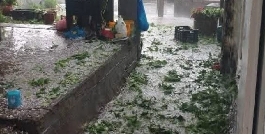 Κακοκαιρία: Σοβαρές ζημιές σε Θεσσαλία και Μακεδονία από καταιγίδες και χαλάζι
