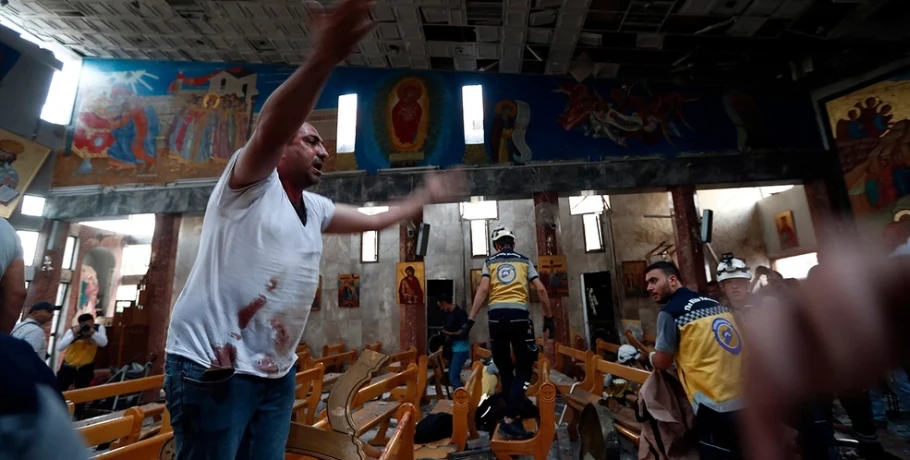 Μακελειό σε ελληνορθόδοξη εκκλησία στη Δαμασκό: Χειροπέδες σε 5 μέλη του ISIS και ο αρχηγός του πυρήνα