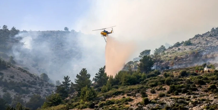 Πολύ υψηλός κίνδυνος πυρκαγιάς για σήμερα (27/6) - Προσοχή σε 9 περιοχές