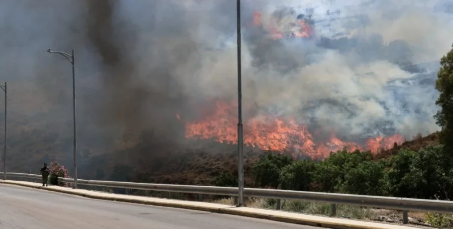 Φωτιά στη Χίο: Μεγάλη αναζωπύρωση