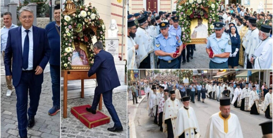 Ο Δημήτριος Νατσιός τίμησε τους Αποστόλους Πέτρο και Παύλο σε Γιαννιτσά και Καβάλα