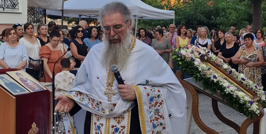 Λαμπρή Πανήγυρη του Αγίου Παϊσίου στα Γιαννιτσά – Ο π. Ιωάννης Σπυρίδης φέρει τον Άγιο στην καρδιά της πόλης και των ανθρώπων