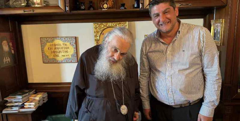 Συνάντηση Δημάρχου Πέλλας Στ. Φουντουκίδη με τον Μητροπολίτη κ.κ. Ιωήλ