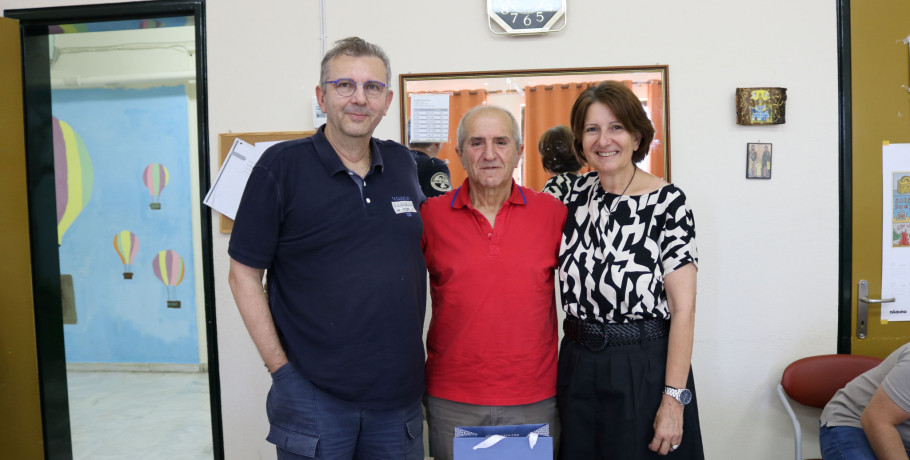 Συνταξιοδοτείται ο ξεχωριστός μαθηματικός του 3ου Γυμνασίου Γιαννιτσών Κόλκας Νικόλαος