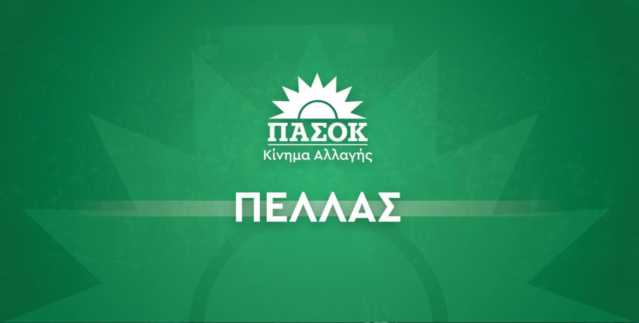 ΝΕ ΠΑΣΟΚ Πέλλας: Οι λέξεις έχουν χάσει πια το νόημά τους...