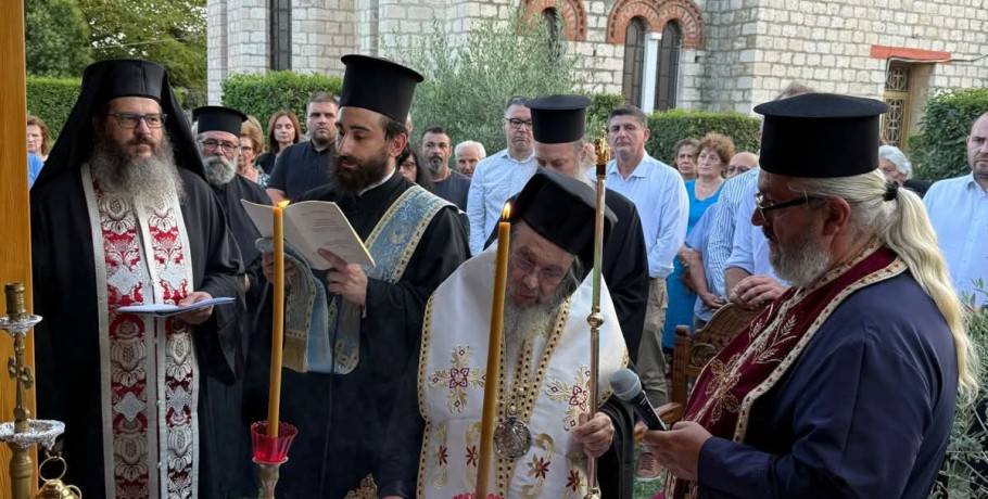 Θυρανοίξια νέου Ιερού Εξωκκλησίου στα Άθυρα Πέλλας