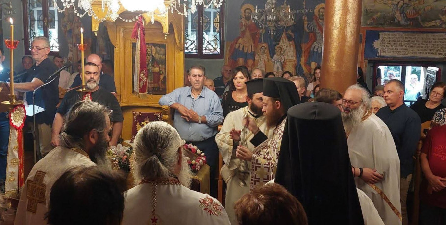 Πανηγυρικός Εσπερινός στον Ιερό Ναό Αγίου Παντελεήμονος στο Αρσένι Πέλλας
